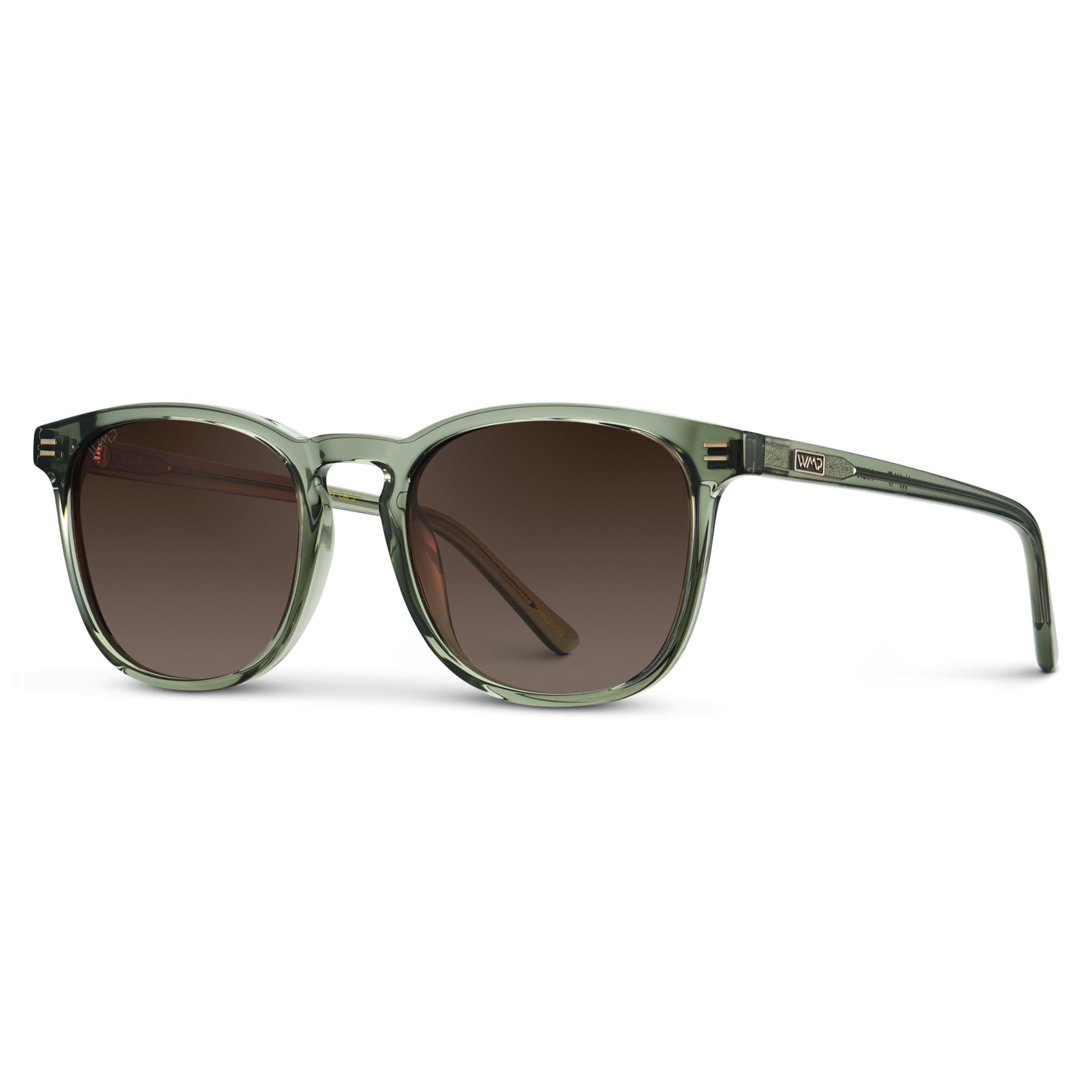 WearMe Pro WMP Eyewear - Men's Polarized Modern Rounded Square Sunglasses