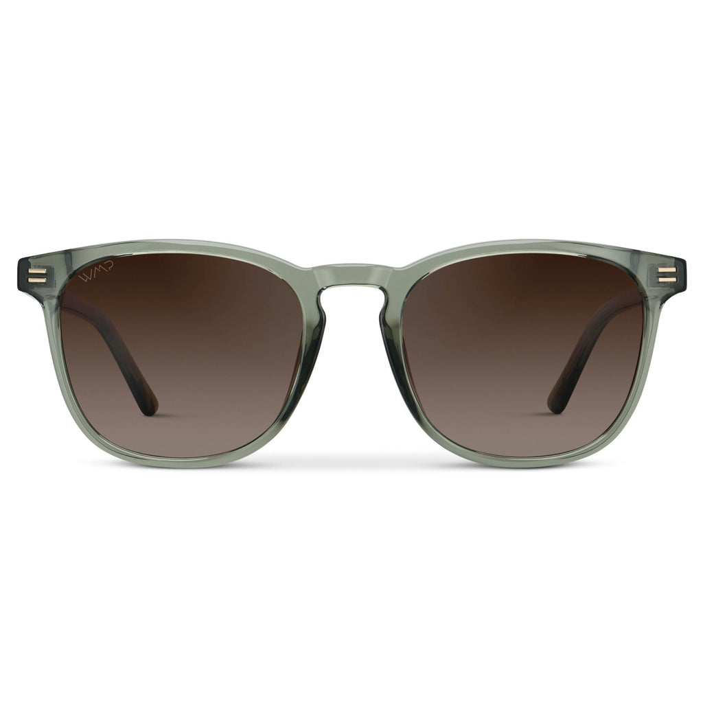 WearMe Pro WMP Eyewear - Men's Polarized Modern Rounded Square Sunglasses