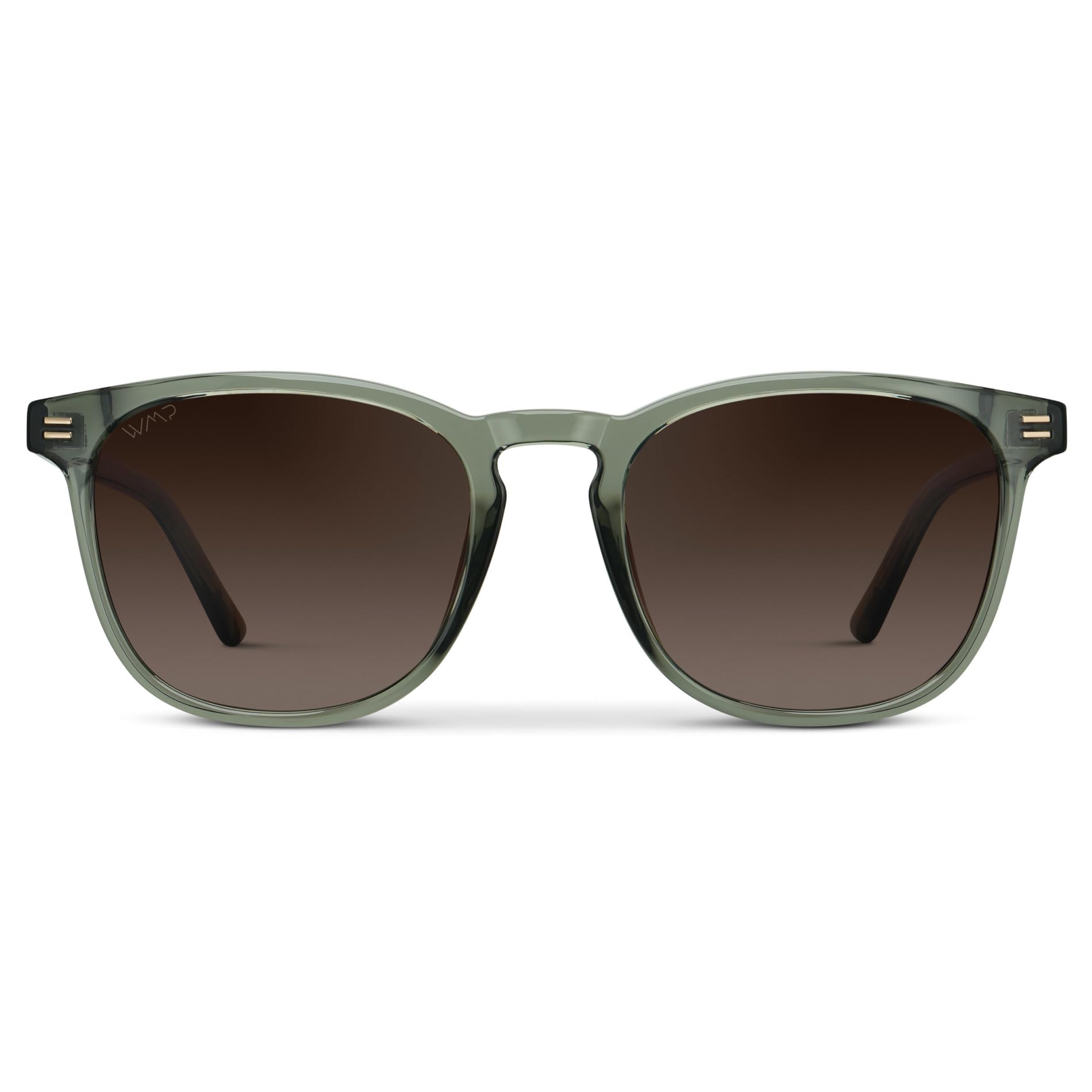 WearMe Pro WMP Eyewear - Men's Polarized Modern Rounded Square Sunglasses