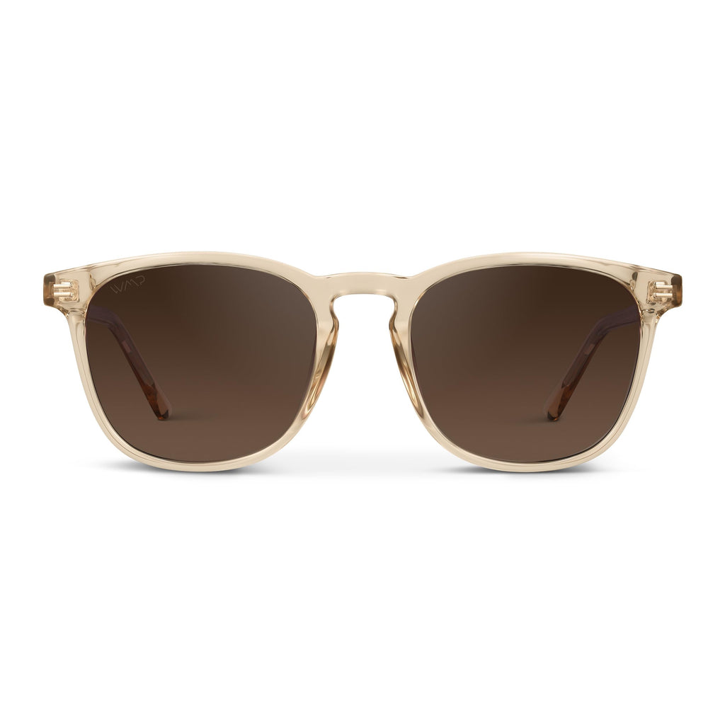 WearMe Pro WMP Eyewear - Men's Polarized Modern Rounded Square Sunglasses