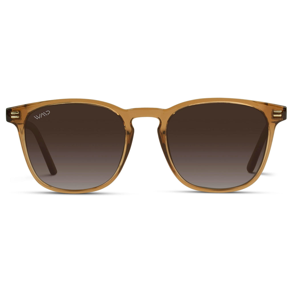 WearMe Pro WMP Eyewear - Men's Polarized Modern Rounded Square Sunglasses