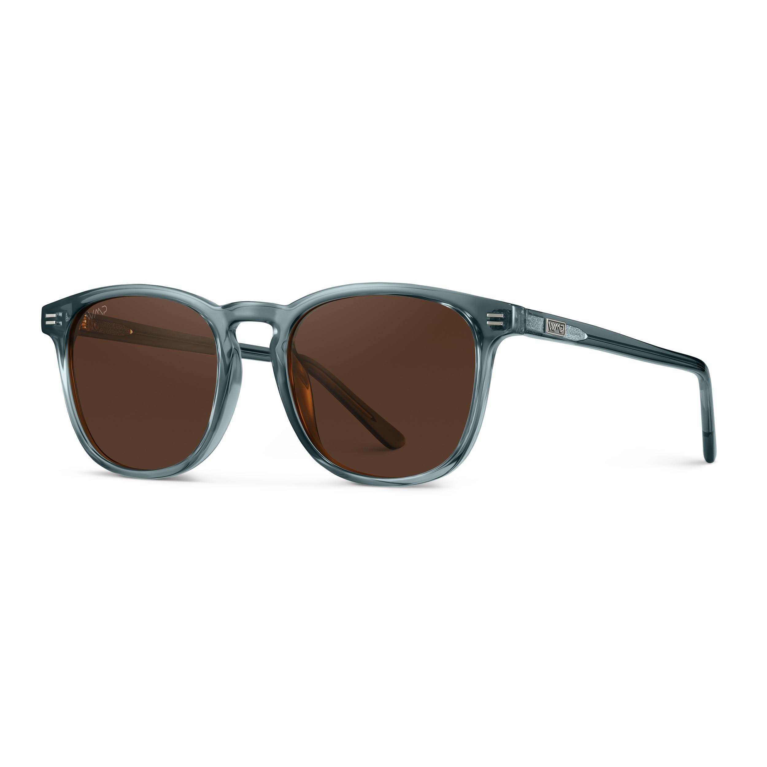 WearMe Pro WMP Eyewear - Men's Polarized Modern Rounded Square Sunglasses