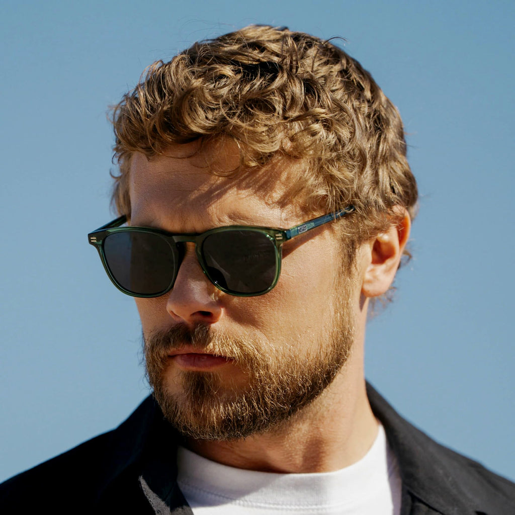 WearMe Pro WMP Eyewear - Men's Polarized Modern Rounded Square Sunglasses