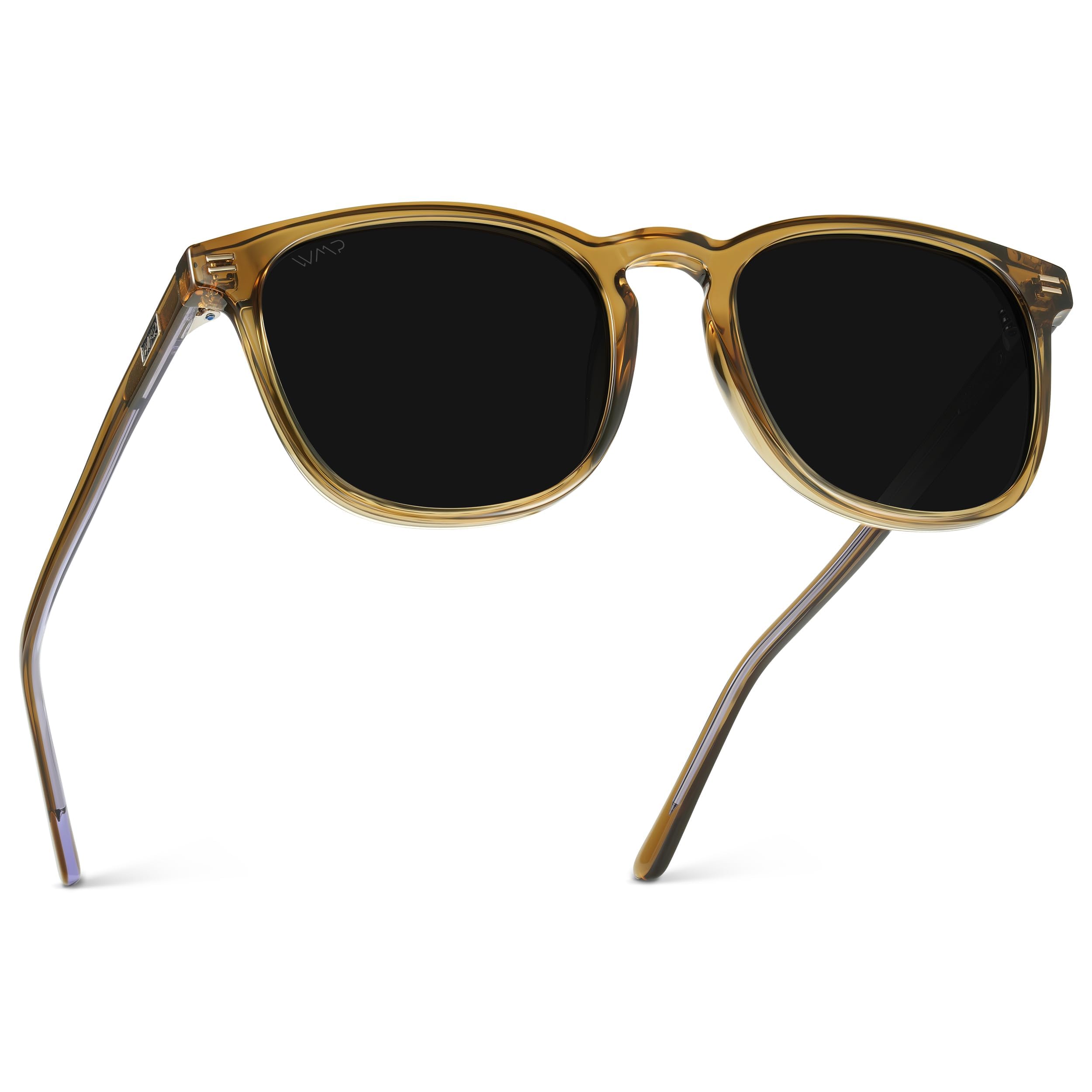 WearMe Pro WMP Eyewear - Men's Polarized Modern Rounded Square Sunglasses